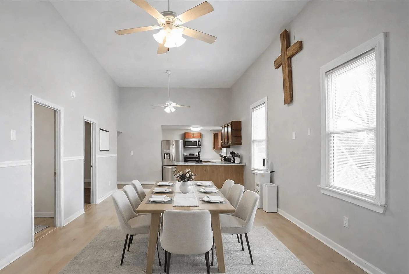 Inside the Rebuilding Life home at 6043 Broad Street in Mount Jackson, Virginia