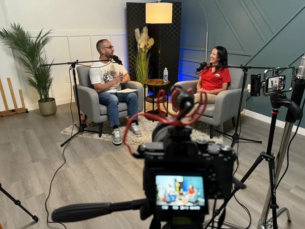 SVTC podcast studio, content reaching families nationwide